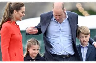 Duke And Duchess Of Cambridge Arrived In Cardiff With Two Of Their Children