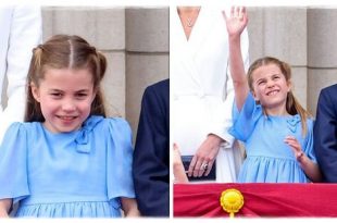 Charlotte Refuses To Hold Prince William's Hand As She Beams On Balcony
