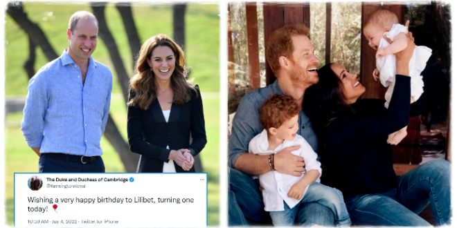 The Royals Shared Their Heartfelt Messages For Lilibet's First Birthday