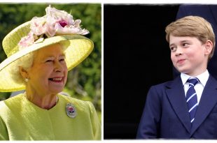 Fun Fact! The Queen And Prince George Are The Same Height