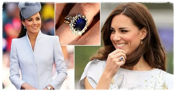 The Romantic Story Behind The Kate Middleton's Sapphire Engagement Ring