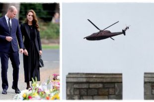 Royal Helicopter Leave Windsor Castle Just Before William And Kate Step Out Today