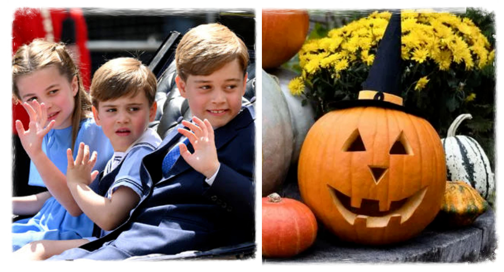 Carole Middleton Unveils Charlotte And Louis Exciting Halloween