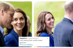 Royal Fans Delighted Over Kate's 'Look Of Love' At Prince William