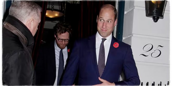 Prince William Appears At Oswald's Private Member's club For Special Charity Event