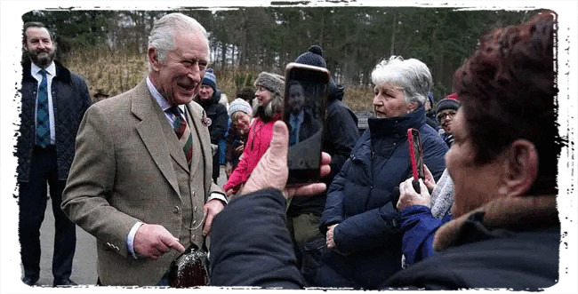 King Charles Visited Aboyne And Mid Deeside Community Shed