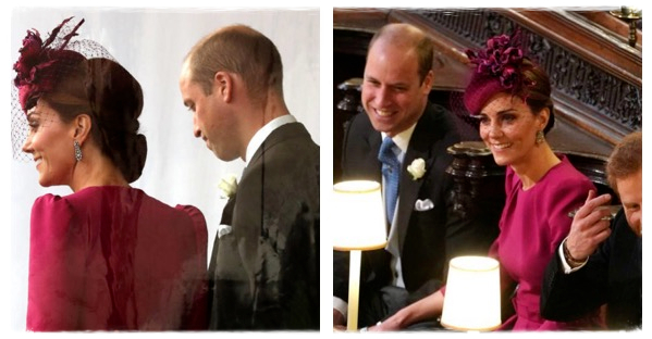 William And Kate's Intimate Moment Of Romance Everyone Missed At Princess Eugenie's Wedding