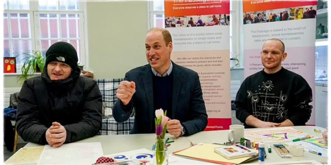 Prince William Left Charity Workers In Stitches During A Visit To Homelessness Charity The Passage