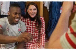 Princess Kate's Hilarious Changing Room Selfies With The England Rugby Squad