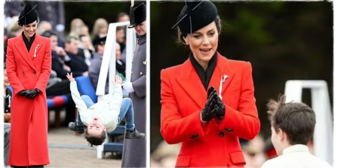 Princess Kate 'Super Impressed' By 9-Year Boy's Amazing Backflips