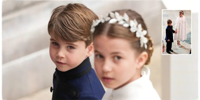 Princess Charlotte Holds Prince Louis' Hand In Heartwarming Photo