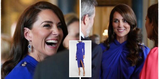 Princess Kate Altered The Dress To Reflect A More Modest Look For The Royal-Studded Reception