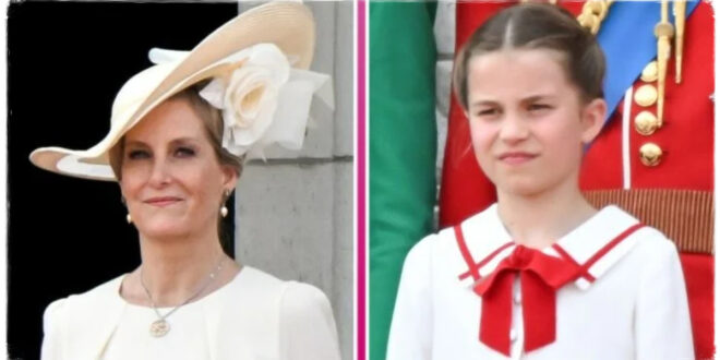 Sophie Told Princess Charlotte To “Sit Down” During The Trooping The Colour Ceremony