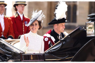 Princess Kate Looks Amazing At King Charles's First Garter Day Service