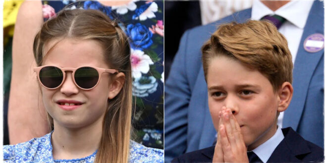 Prince George and Princess Charlotte Have Fun at the Wimbledon Men's Final