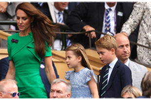 Princess Kate Shines In A Candid Backstage Snap At Wimbledon With George And Charlotte