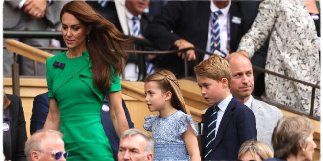 Princess Kate Shines In A Candid Backstage Snap At Wimbledon With George And Charlotte