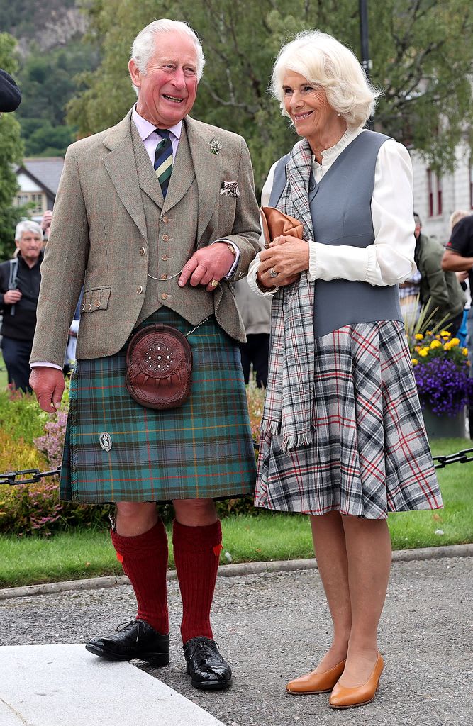 Charles and Camilla visit Ballater in 2021