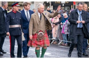 King Charles Greeted A Special Balmoral Guest 