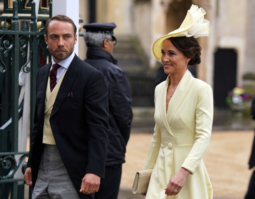 Pippa and James Middleton arrived together