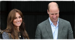 Princess Kate Matches With Prince William In Grey During Visit To A Primary School In Hereford