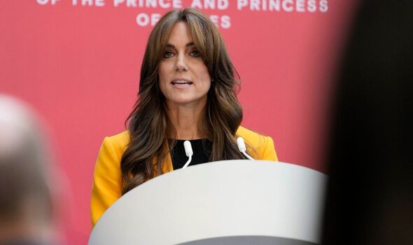 Princess Kate makes speech