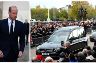 Prince William Makes Surprise Appearance At Sir Bobby Charlton's Funeral
