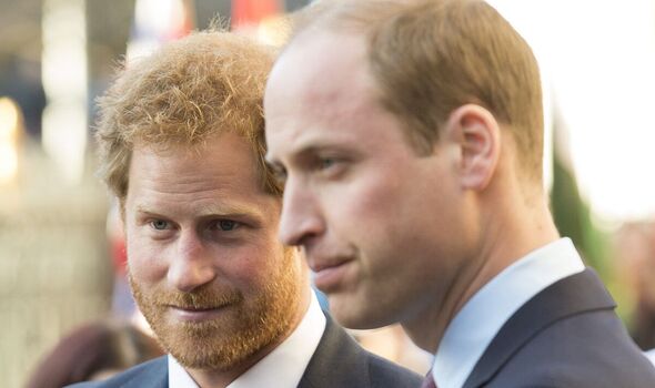 Prince Harry and William together