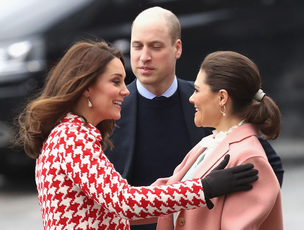 William and Kate share a warm rapport with Crown Princess Victoria and Prince Daniel
