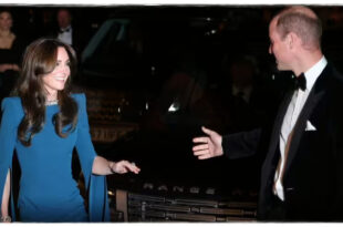 William and Kate Receive a Standing Ovation as They Arrive at Royal Variety Show