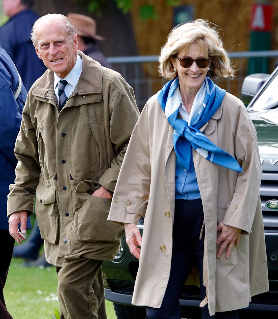 Penny shared a love of carriage driving with the late Prince Philip
