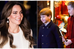 Priceless Reaction From Kate to Louis and Charlotte's Cheeky Antics at Westminster Abbey