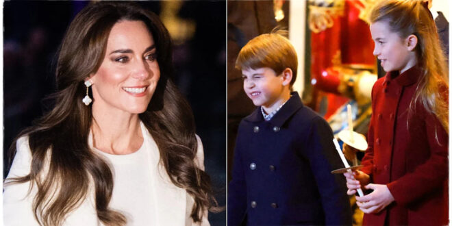 Priceless Reaction From Kate to Louis and Charlotte's Cheeky Antics at Westminster Abbey