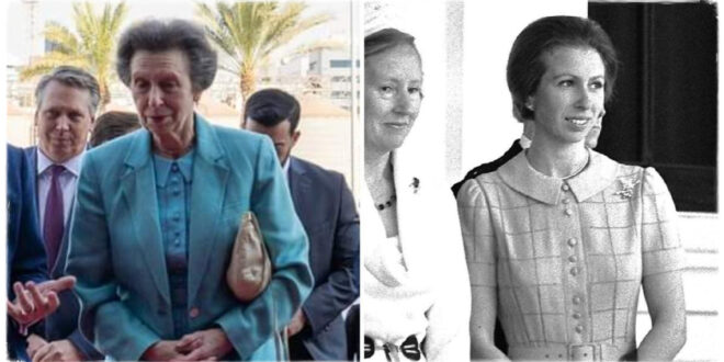 Princess Anne Is A Diamond In Dubai Wearing A 46-year-old Gown She Initially Wore In Her Twenties