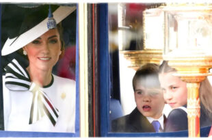 Handsome Louis Charms The Crowds As He Joins George And Charlotte At Trooping The Color