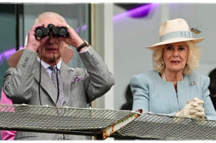 King Charles And Queen Camilla Brave The Rain For A Day At The Races, Facing Disappointment