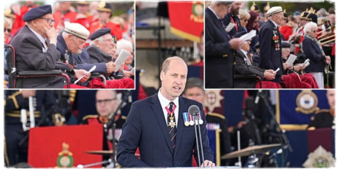 Prince William 'Deeply Honoured' To Deliver Emotive Reading At D-Day Anniversary Event In Front Of UK's Military Heroes