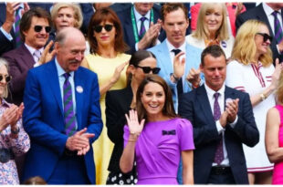 Tom Cruise Amazed by Kate Middleton at Wimbledon as Celebs Gather