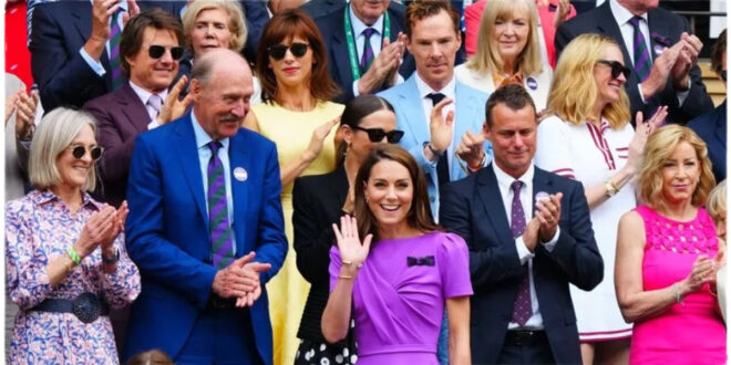 Tom Cruise Amazed by Kate Middleton at Wimbledon as Celebs Gather