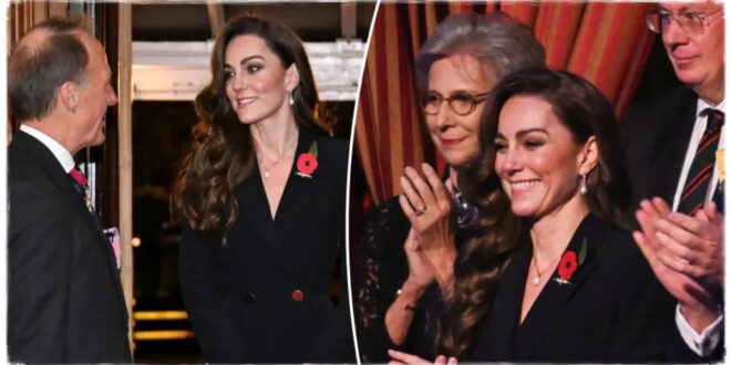 Princess Kate Shines at Festival of Remembrance as Queen Camilla Bows Out Due to Illness