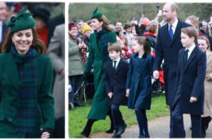 Kate Middleton Radiates Joy During Emotional Christmas Day Church Visit with Royals