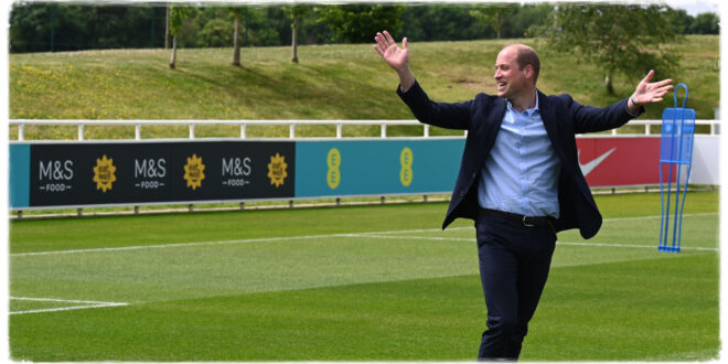 Prince William Teams Up with the FA Ahead of High-Stakes Clash