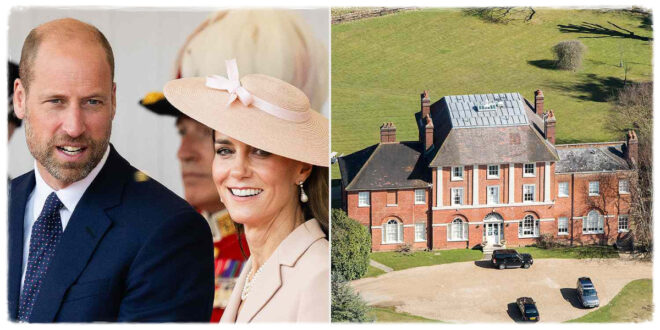 Princess Kate and Prince William’s £16M New Home Stuns with Guest Houses and 3 Stables