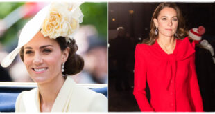 Princess Kate wearing outfits in the colour of the season, a shade she has loved for years