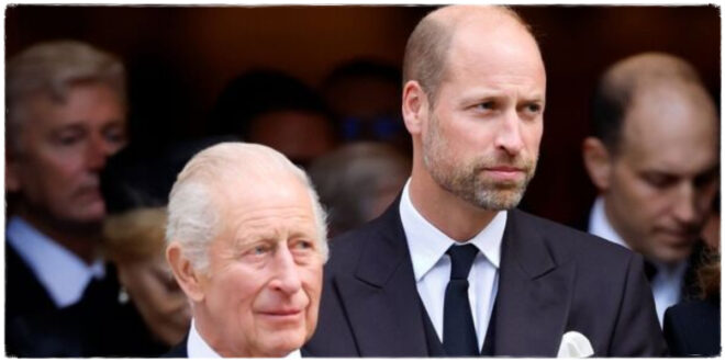 King Charles and Prince William together at royal engagement, countering rift claims