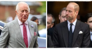 Prince William arriving at Balmoral Castle to meet his father, King Charles
