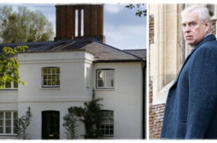 Prince Andrew pictured amid reports he wants to move into Prince Harry and Meghan Markle’s former UK home