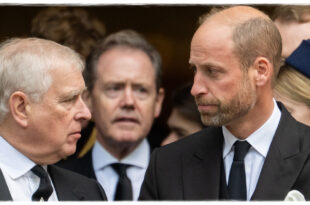 Prince William looking tense amid reports he demanded royal action against Prince Andrew
