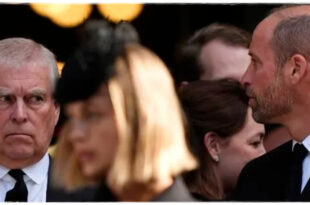 Prince William appearing serious amid reports of a ruthless stance toward Prince Andrew as Epstein scandal deepens