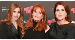 Princess Eugenie and Princess Beatrice looking concerned after Sarah Ferguson’s surprising refusal led to financial setback